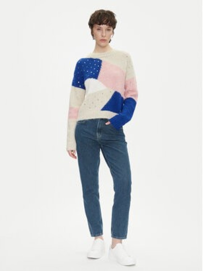 Pepe Jeans Sweter Nora PL702238 Kolorowy Loose Fit