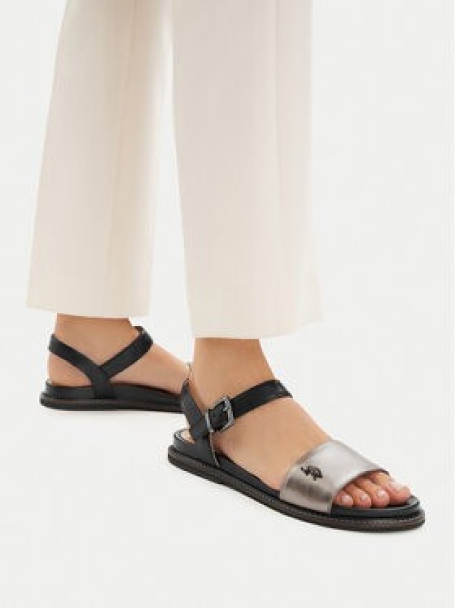 U.S. Polo Assn. Sandały EO-ADELI001W/6L1 Srebrny