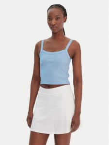 Guess Top V6GP16 K3180 Błękitny Regular Fit