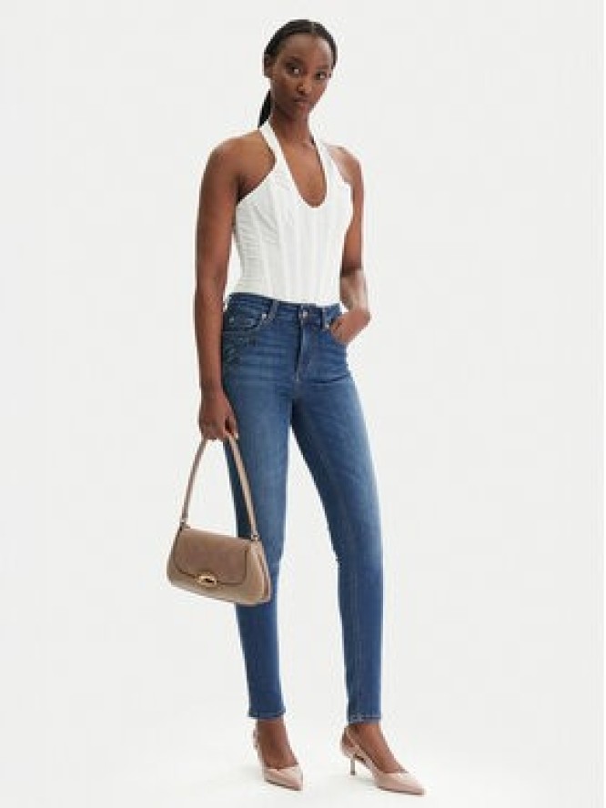 Liu Jo Jeansy UA6013 D4186 Granatowy Slim Fit