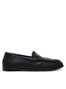 Tommy Hilfiger Półbuty Soft Leather Squared Toe Loafer FW0FW08412 Czarny