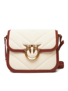 PINKO Torebka Love Box Bag Fl Mini PE 25 PLTT 104297 A2C7 Beżowy