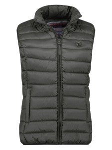 Geographical Norway Kamizelka pikowana "Vatikotal" w kolorze antracytowym rozmiar: XXL