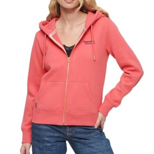Bluza z kapturem i zamkiem Essential Logo