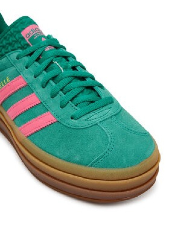 adidas Sneakersy Gazelle Bold JH9668 Zielony