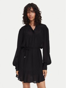 BOSS Sukienka koszulowa Dassandra 50564726 Czarny Relaxed Fit