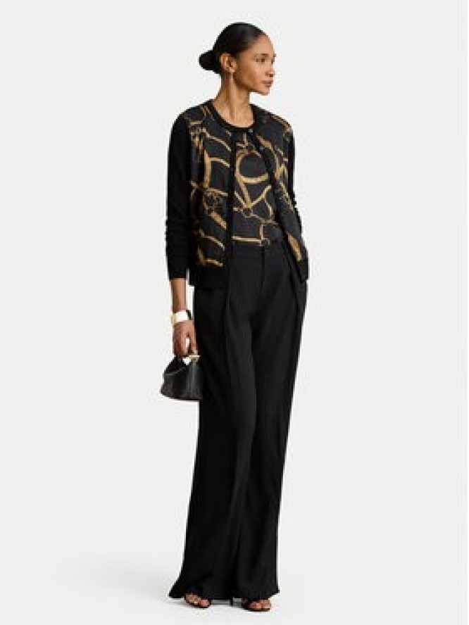 LAUREN RALPH LAUREN Kardigan 200P13977001 Czarny Regular Fit