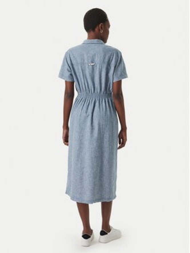 Tommy Jeans Sukienka koszulowa DW0DW18556 Niebieski Relaxed Fit