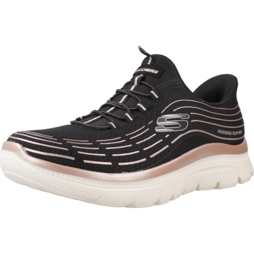 Buty SKECHERS PLUS SOFT LUSTER Czarny