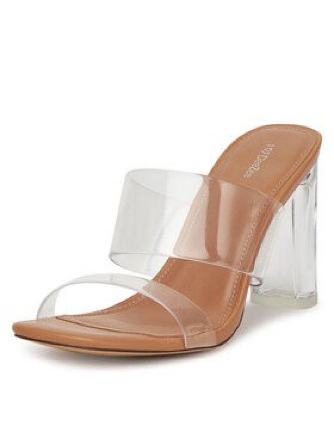 DeeZee Klapki LS5216-01 Przezroczysty