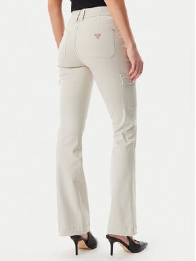 Guess Jeansy W5GA1B W93CL Écru Slim Fit