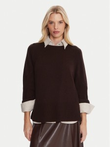 Marella Sweter Alaska 2525366102 Brązowy Regular Fit