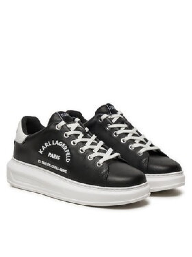 KARL LAGERFELD Sneakersy KL62539K Czarny