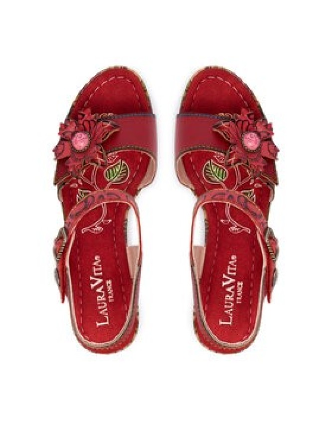 Laura Vita Sandały Nellao 31 Czerwony