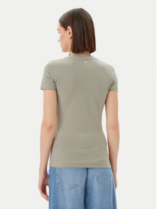 Guess T-Shirt W5GI10 J1314 Zielony Slim Fit