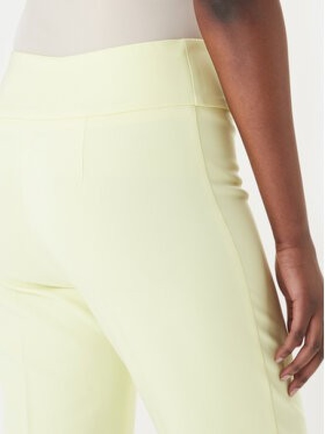 Rinascimento Spodnie materiałowe CFC0127876003 Żółty Slim Fit