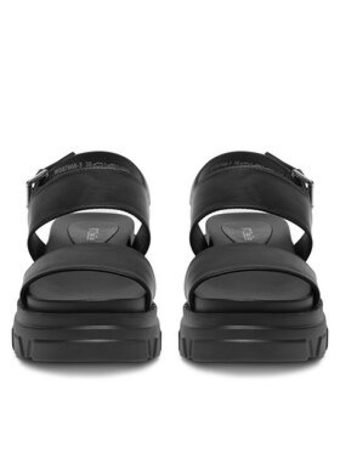 DeeZee Sandały FUTURE NOSTALGIA WS87666-3 Czarny