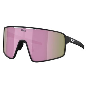 Okulary przeciwsłoneczne Bliz P001 matte black/brown/pink multicolor