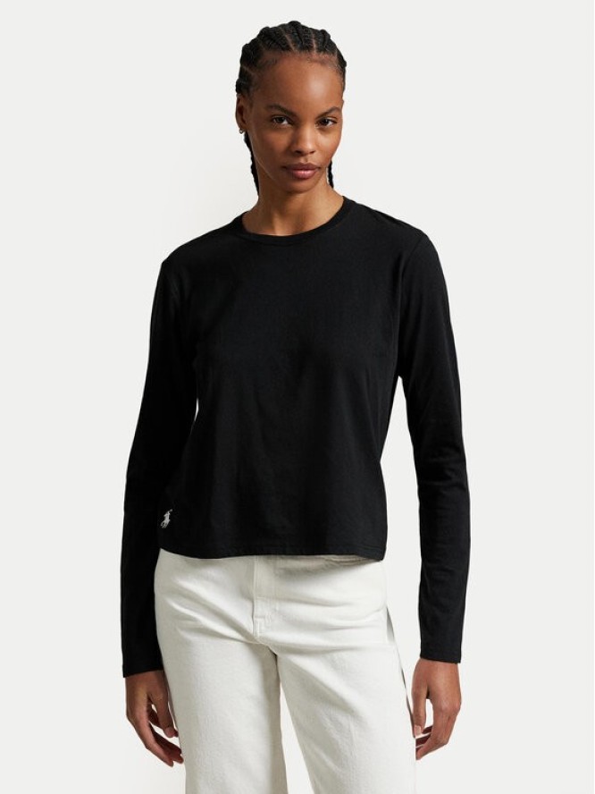 Polo Ralph Lauren Bluzka 211967103002 Czarny Classic Fit