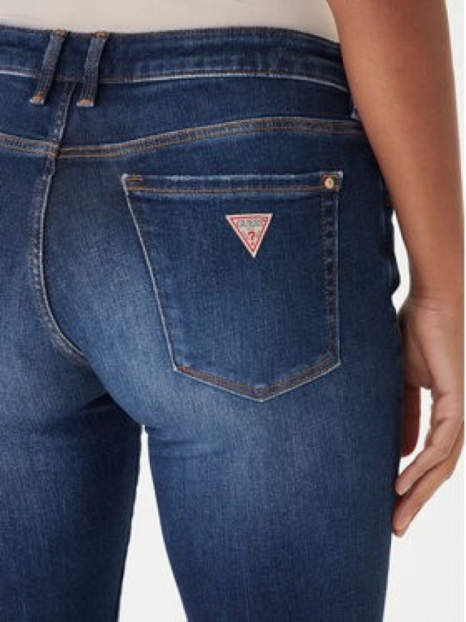 Guess Jeansy Annette W2YA99 D4Q03 Granatowy Skinny Fit