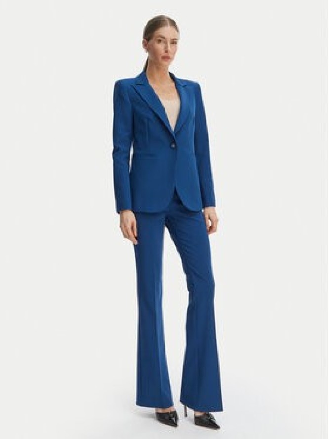 Rinascimento Spodnie materiałowe CFC0127876003 Niebieski Slim Fit