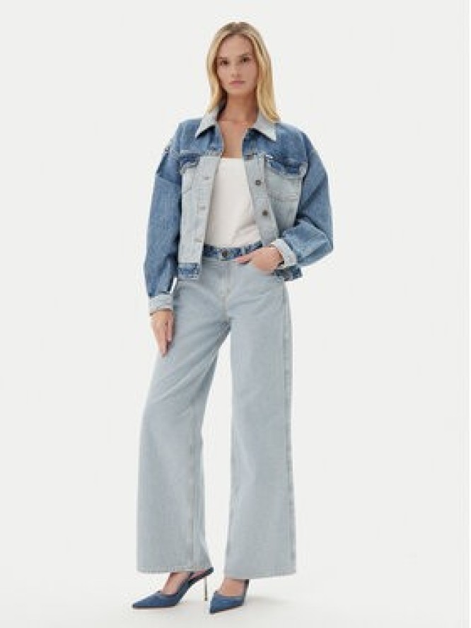 Guess Jeans Jeansy W5YA0Y D5M56 Niebieski Wide Leg