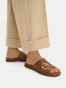 U.S. Polo Assn. Klapki EO-MARINA002W/6Y1 Brązowy