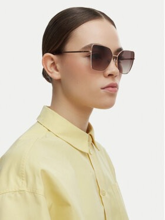 Guess Okulary przeciwsłoneczne GU00192 Złoty