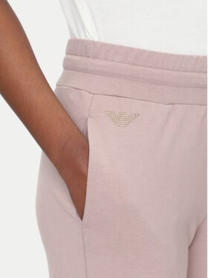 EA7 Emporio Armani Spodnie dresowe 8NTP66 TJ9RZ U4079 Różowy Regular Fit