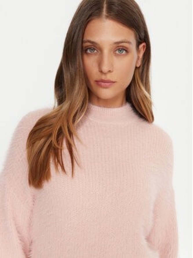 Guess Sweter W4BR25 Z3BH0 Różowy Regular Fit
