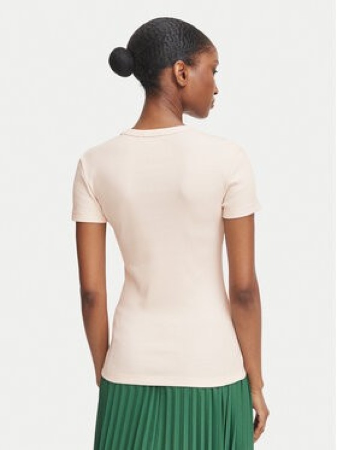 Lacoste T-Shirt TF5538 Różowy jasny Slim Fit