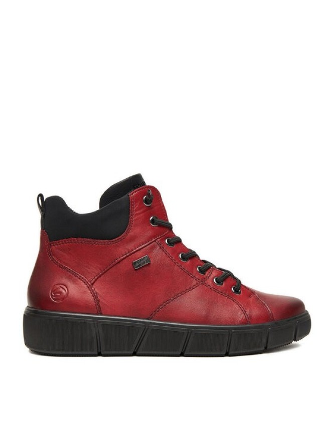 Remonte Trzewiki D1T76-35 Bordowy