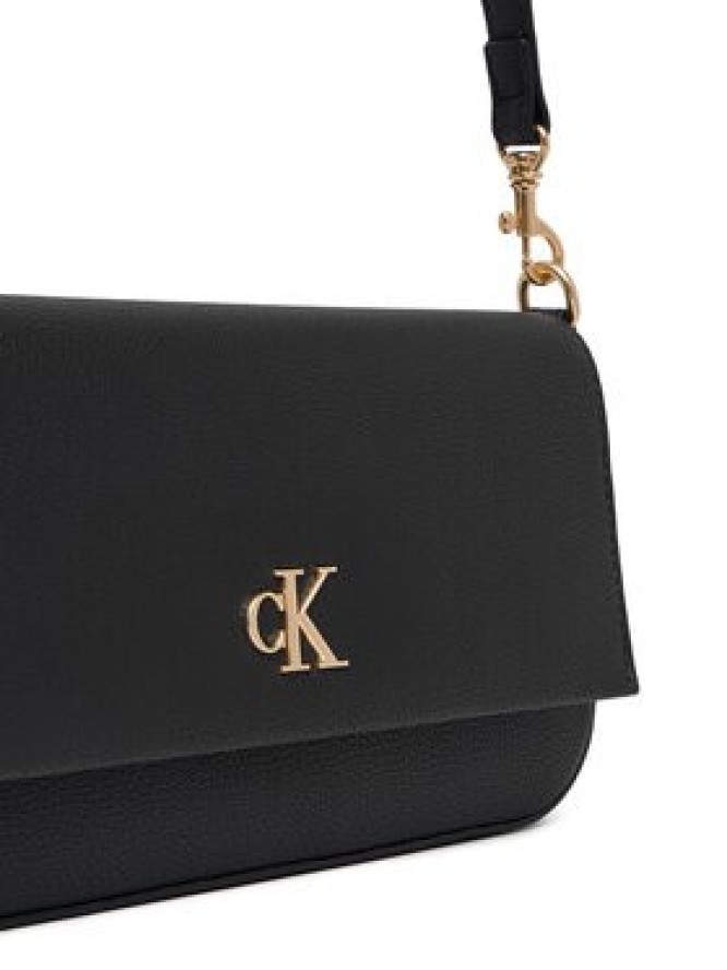 Calvin Klein Jeans Torebka Minimal Monogram Shoulder Pouch LV04K3161G Czarny