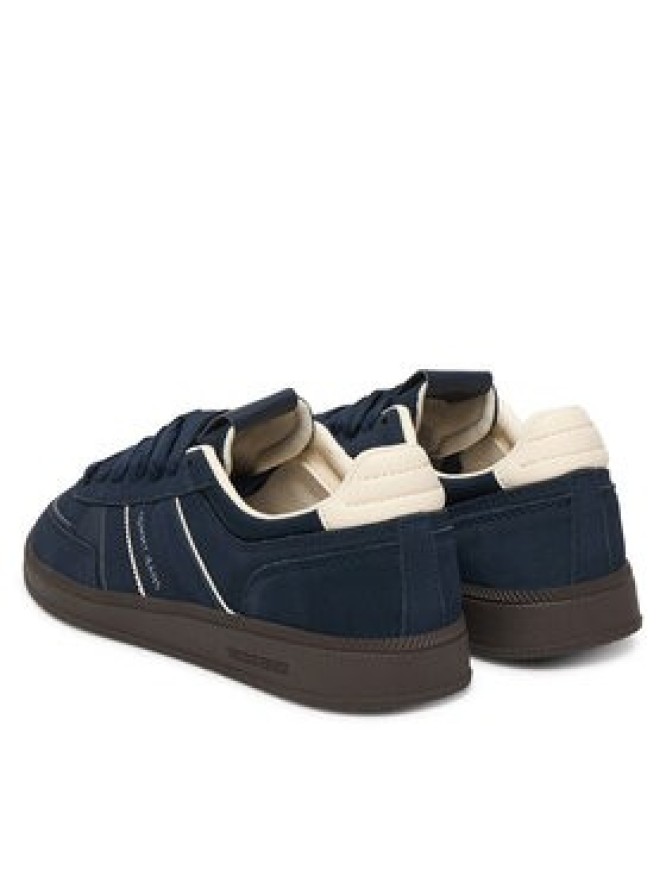 Tommy Jeans Sneakersy The Greenwich Edge Suede EN0EN02924 Granatowy
