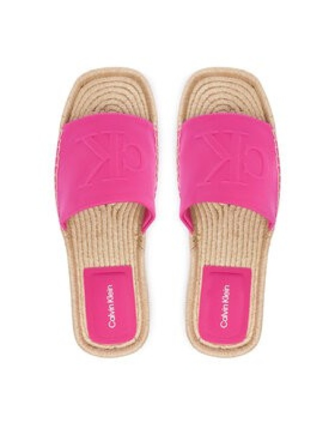 Calvin Klein Espadryle Ebeth HW0HW02894 Różowy