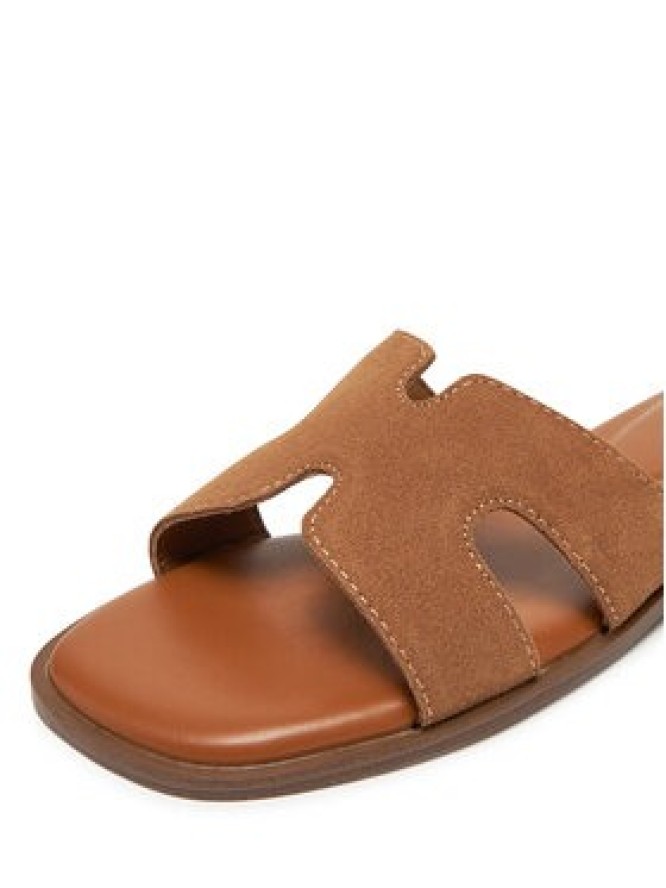 DeeZee Klapki DZ-S8A Brązowy