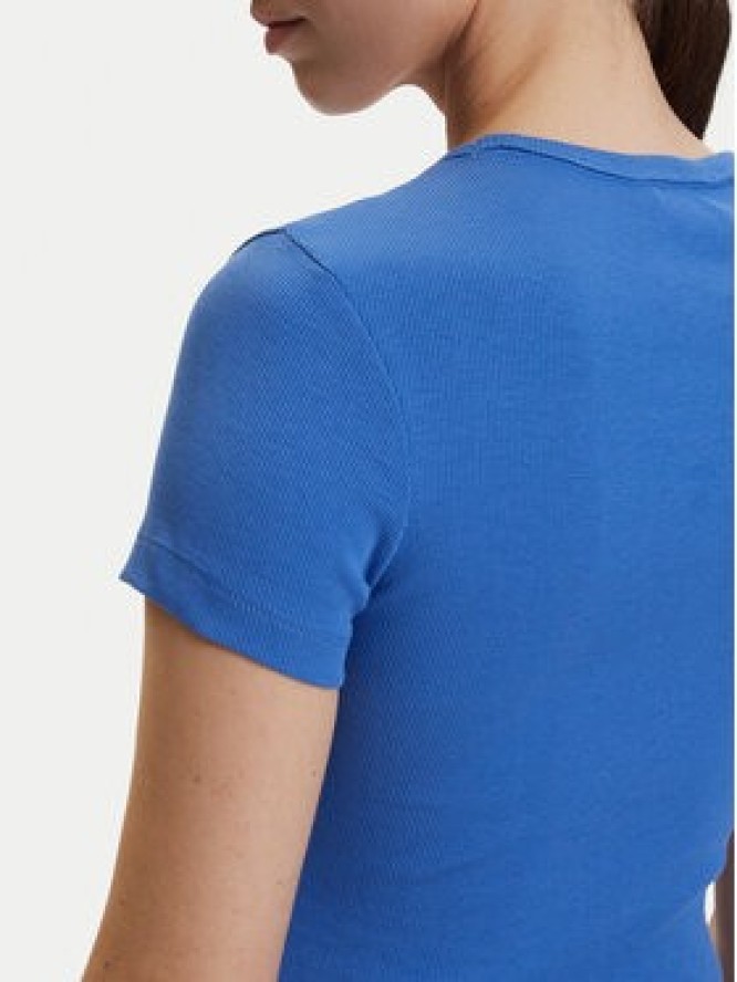 Tommy Jeans T-Shirt DW0DW17881 Niebieski Slim Fit