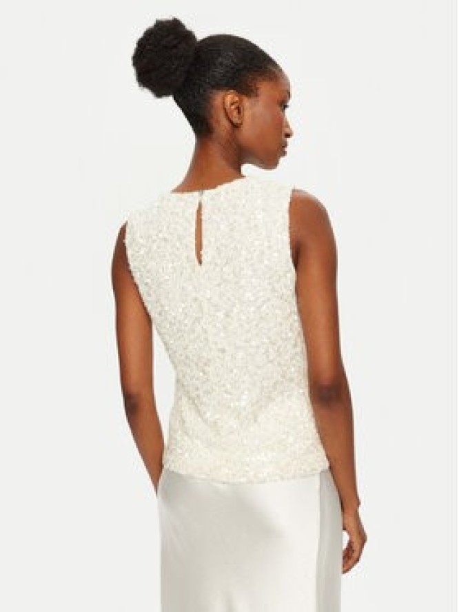 ViCOLO Bluzka TS0140 Biały Regular Fit