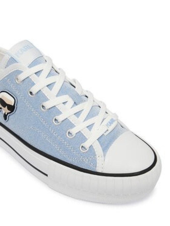 KARL LAGERFELD Trampki Kampus Max NFT KL60424G Niebieski