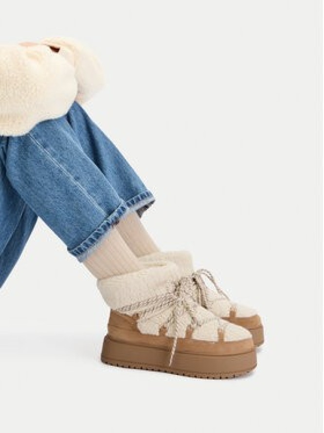 JENNY Śniegowce CEO-HY2T685S-2 Écru