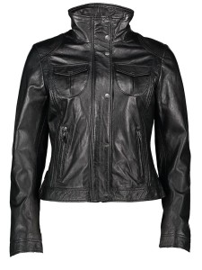 Buffalo Skórzana kurtka w kolorze czarnym rozmiar: 44