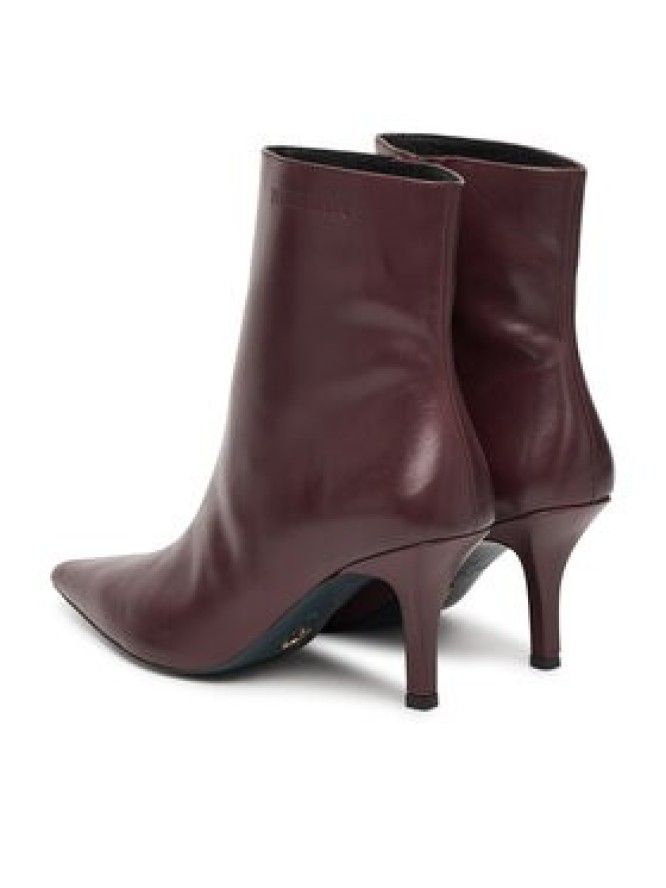 Patrizia Pepe Botki 8Y0130 L166 Fioletowy