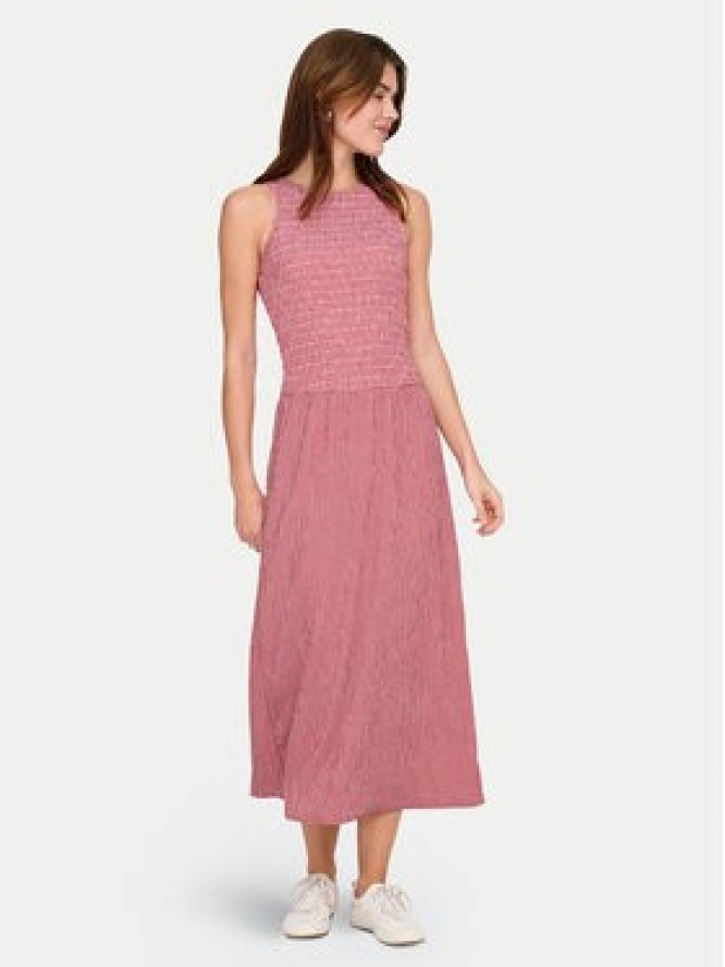 ONLY Sukienka letnia Celle 15369284 Czerwony Regular Fit