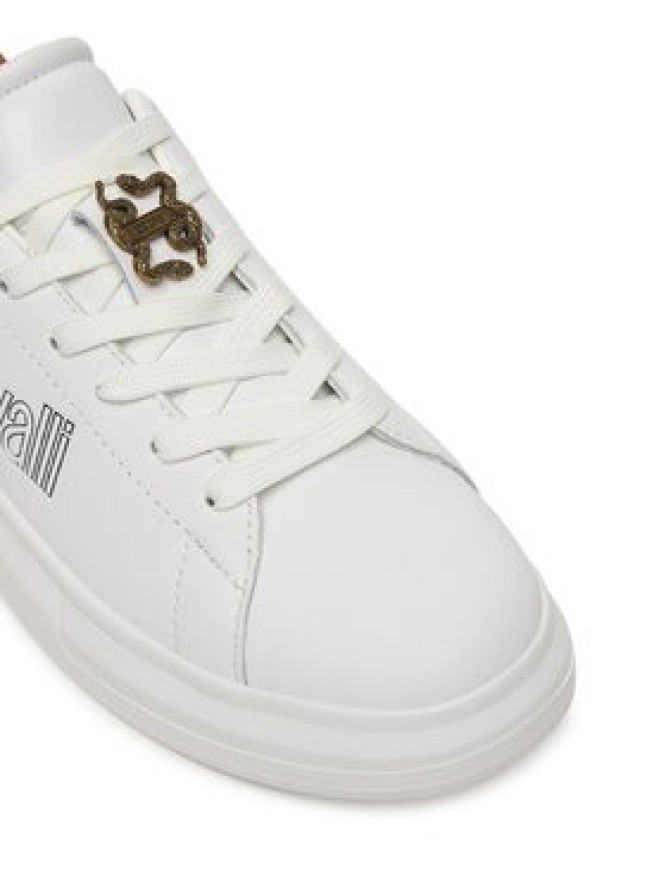 Just Cavalli Sneakersy 80RA3SB3 ZPB99 Biały