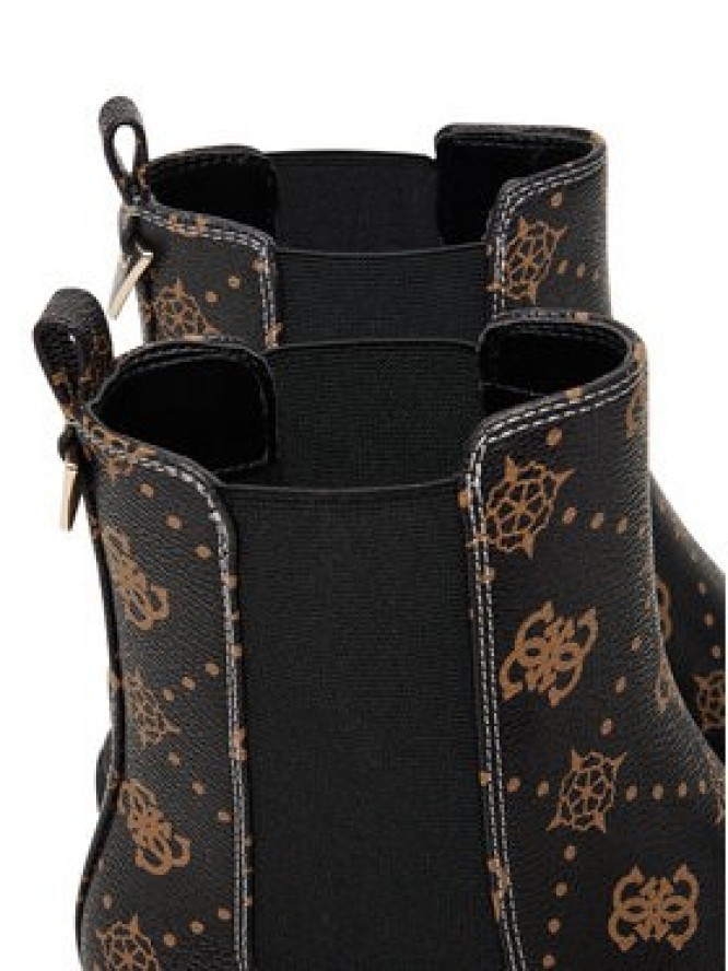 Guess Sztyblety FLTLNA FAL10 Brązowy