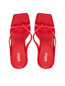 Melissa Japonki Melissa Glass Heel Ad 35801 Czerwony