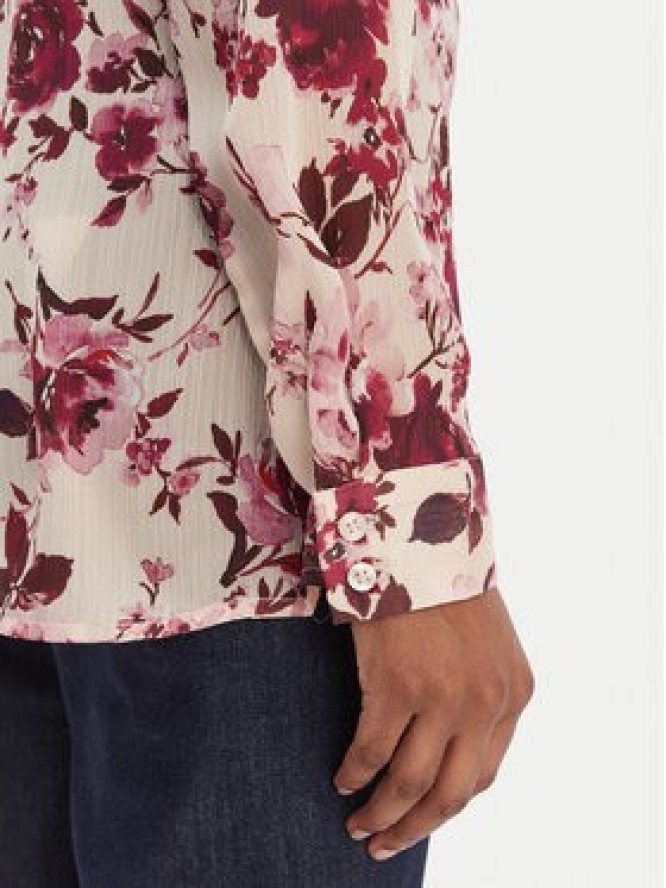 Guess Koszula W6RH73 WDW82 Beżowy Regular Fit