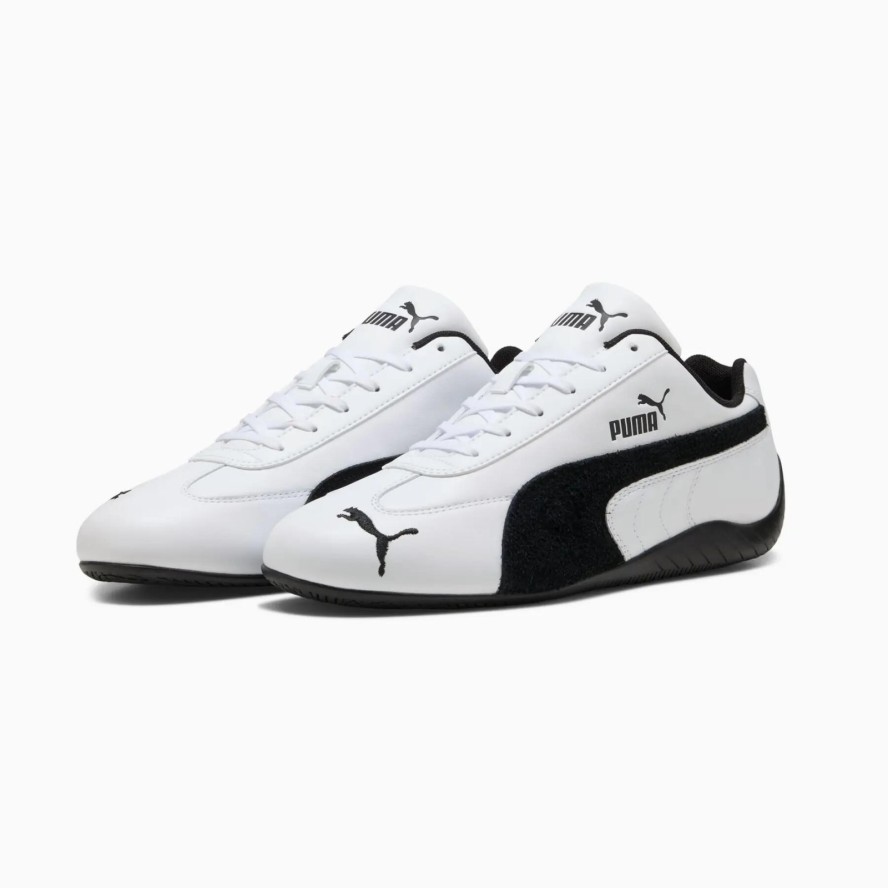 Buty sportowe unisex Puma SPEEDCAT LTHR białe 40317501 r 38.5