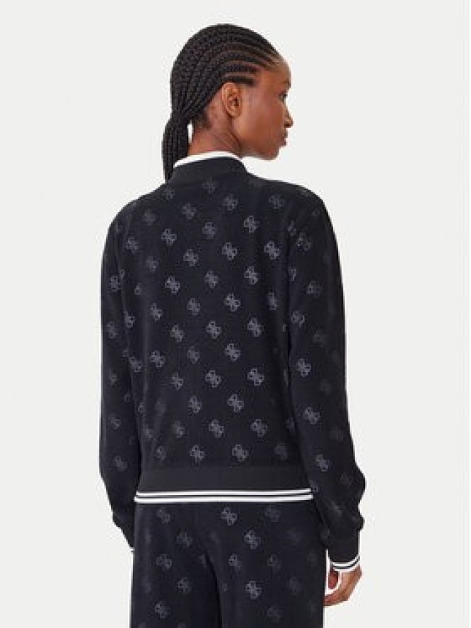 Guess Bluza V5BQ01 K1902 Czarny Regular Fit