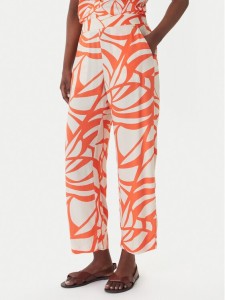 LOLA CASADEMUNT Spodnie materiałowe LS2614040 Pomarańczowy Regular Fit